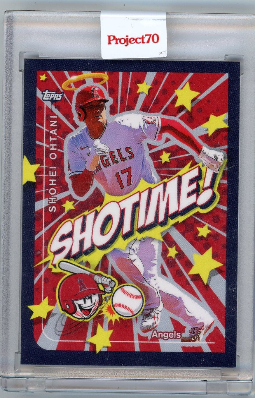 Shohei Ohtani 2021 Topps Project70 by Sket One #719 /3606
