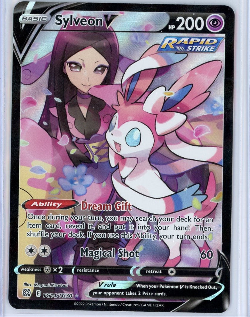 Sylveon V Pokémon Brilliant Stars Trainer Gallery #TG14/TG30