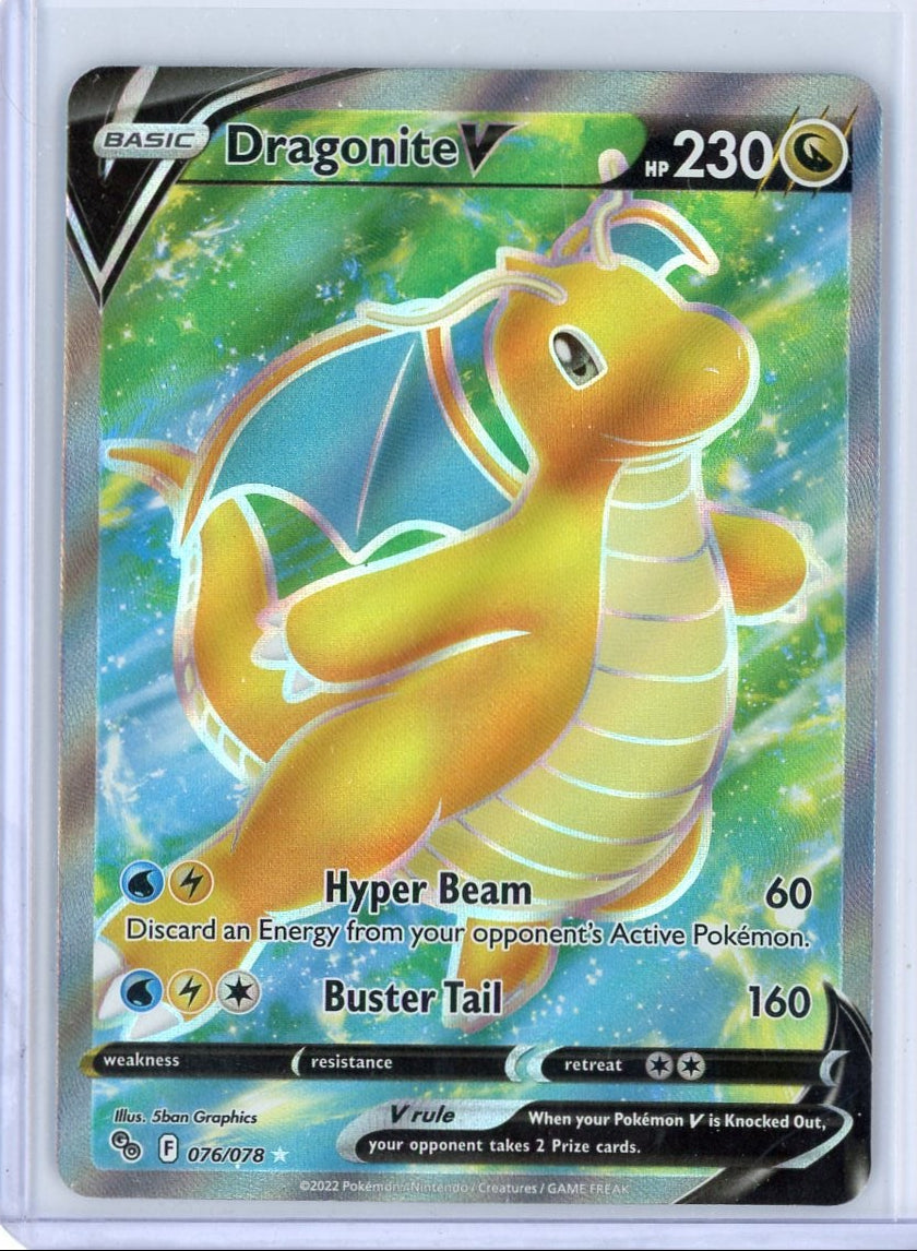 Dragonite V Pokémon Go Full Art #076/078