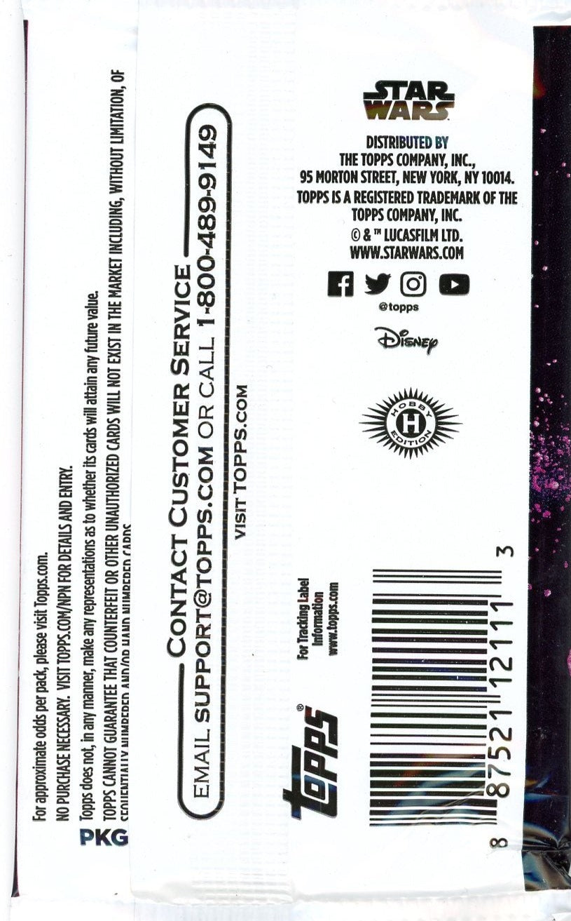 2023 Topps Star Wars Hobby Pack