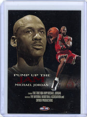 Michael Jordan 1998 SkyBox NBA Hoops Pump Up the Jam