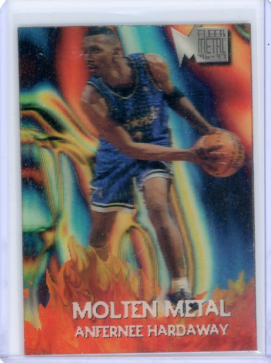 Anfernee Hardaway 1996 Fleer SkyBox Molten Metal