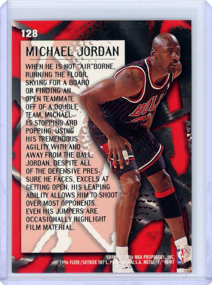 Michael Jordan 1996 Fleer SkyBox Metallized