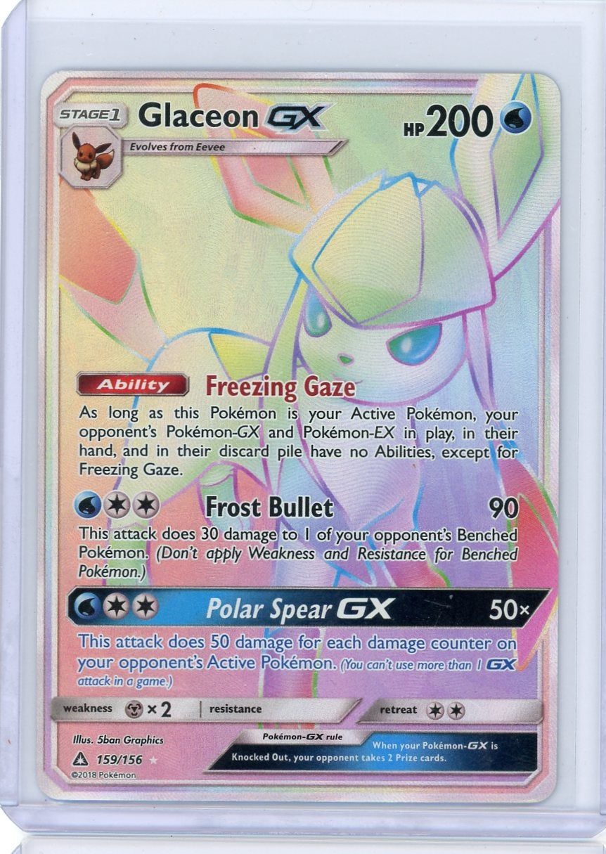 Glaceon GX #159 Pokemon Ultra Prism