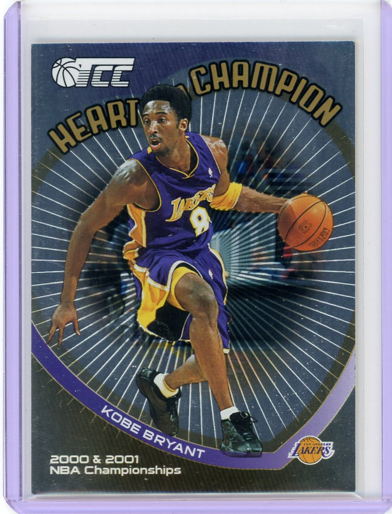 Kobe Bryant 2002 Topps TCC Heart of a Champion &
