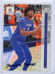 Shaedon Sharpe 2022 Panini Chronicles Luminance Draft Picks rookie card blue #'d 58/99