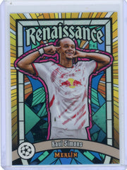 Xavi Simmons 2025 Topps Merlin UEFA Champions League Renaissance SSP Case Hit