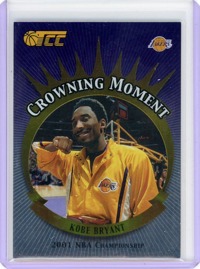 Kobe Bryant 2002 Topps TCC Crowning Moment &