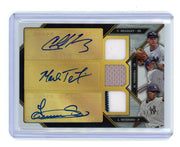 Headley/Teixeira/Severino 2016 Topps Triple Threads Triple Threads Autograph Relic Combos Silver #'d 11/27