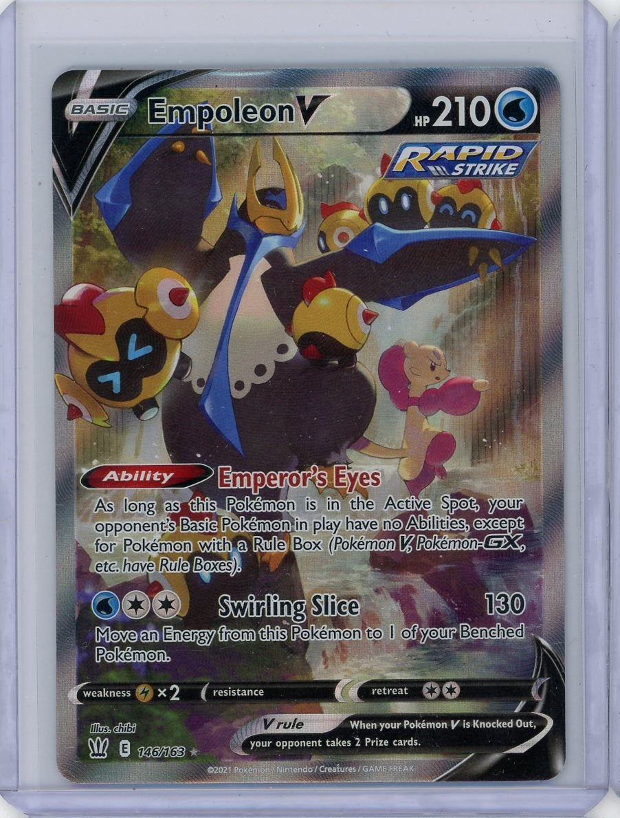 Empoleon V Pokémon Battle Styles Alternate Full-Art #146/163