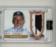 Andy Pettitte 2024 Topps Dynasty Dynastic Data autograph relic #'d 04/10
