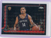 Micah Peavy 2025 Topps Chrome Basketball Black Geometric Rookie #'d 08/10