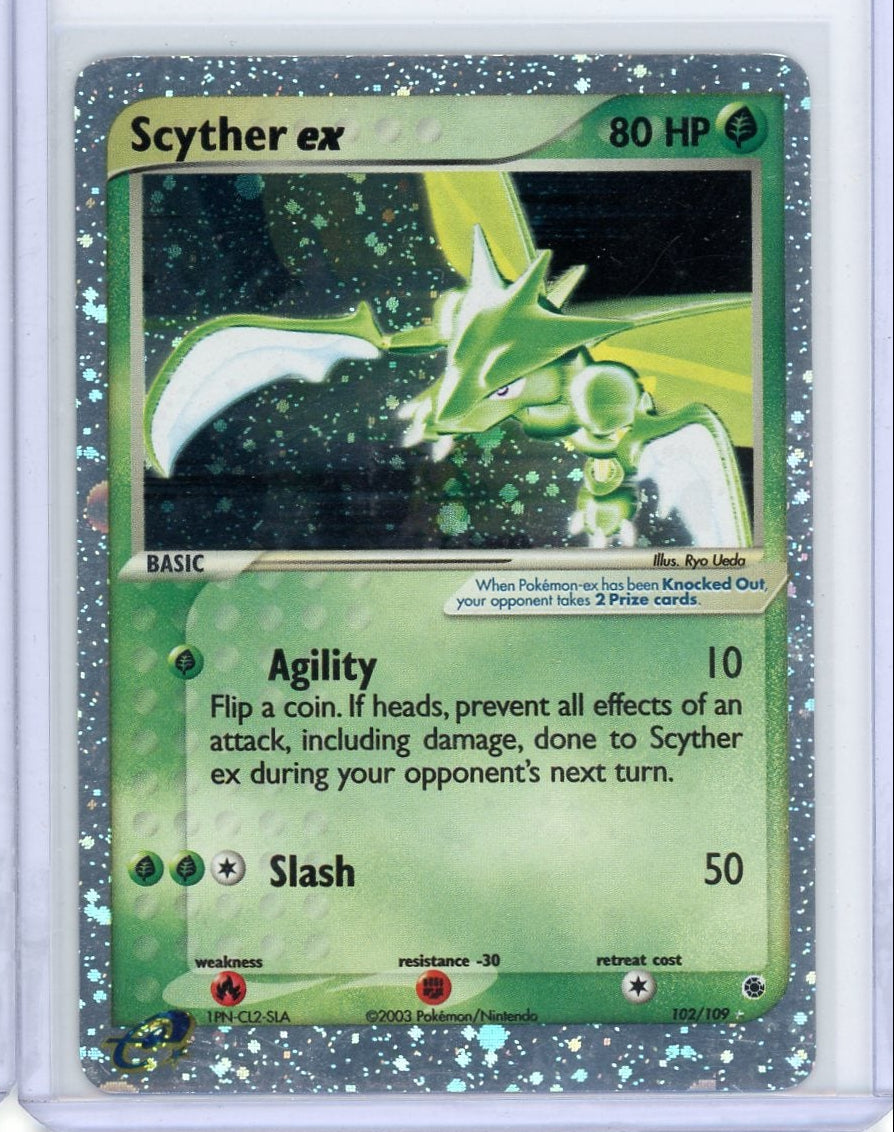 Scyther EX Pokémon 2003 EX Ruby & Sapphire #102/109