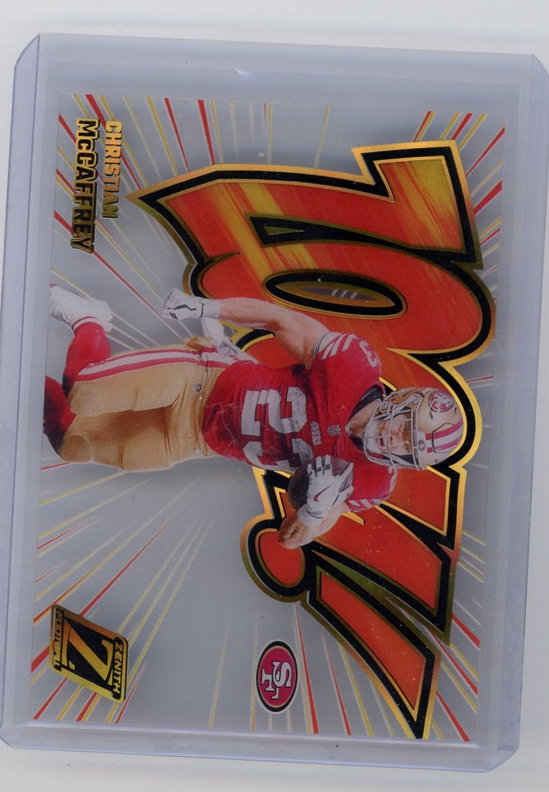 Christian McCaffrey 2023 Panini Zenith Zoom! SP