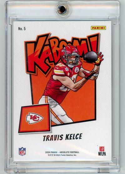 Travis Kelce 2024 Panini Absolute Kaboom! (Horizontal) SP