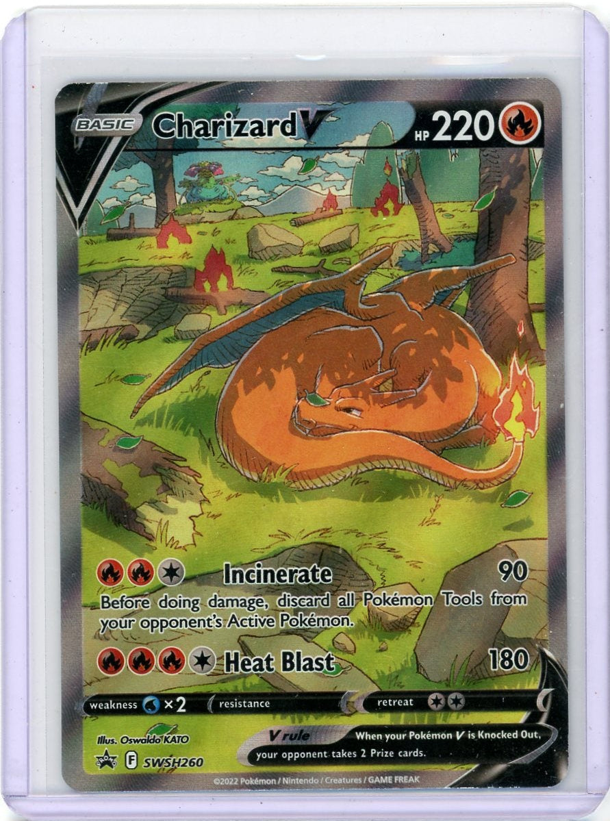 Charizard VSTAR Pokémon Sword & Shield Promo Cards #SWSH262