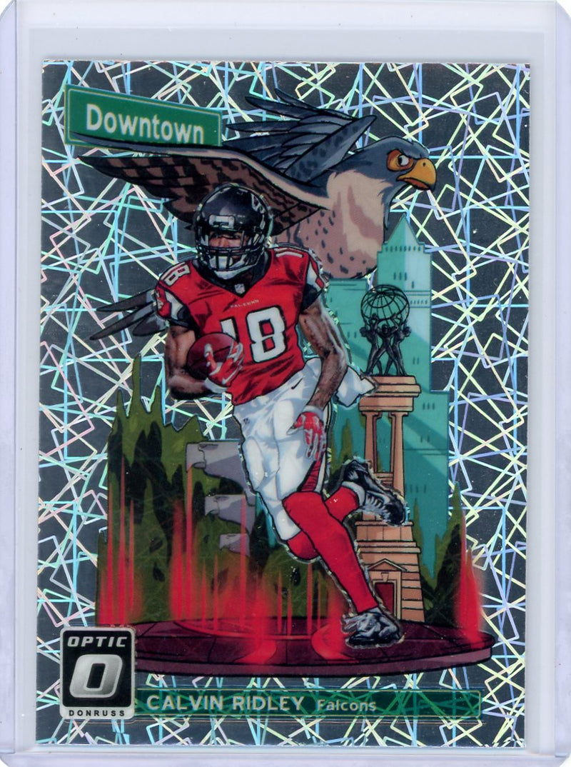 Calvin Ridley 2018 Panini Donruss Optic Downtown SP