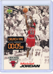 Michael Jordan 1997 Upper Deck Crunch Time #CT 05/40