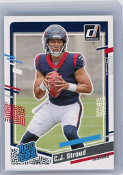 CJ Stroud 2023 Donruss rated rookie card