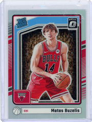 Matas Buzelis 2024-25 Panini Donruss Optic Rated Rookie Silver Prizm