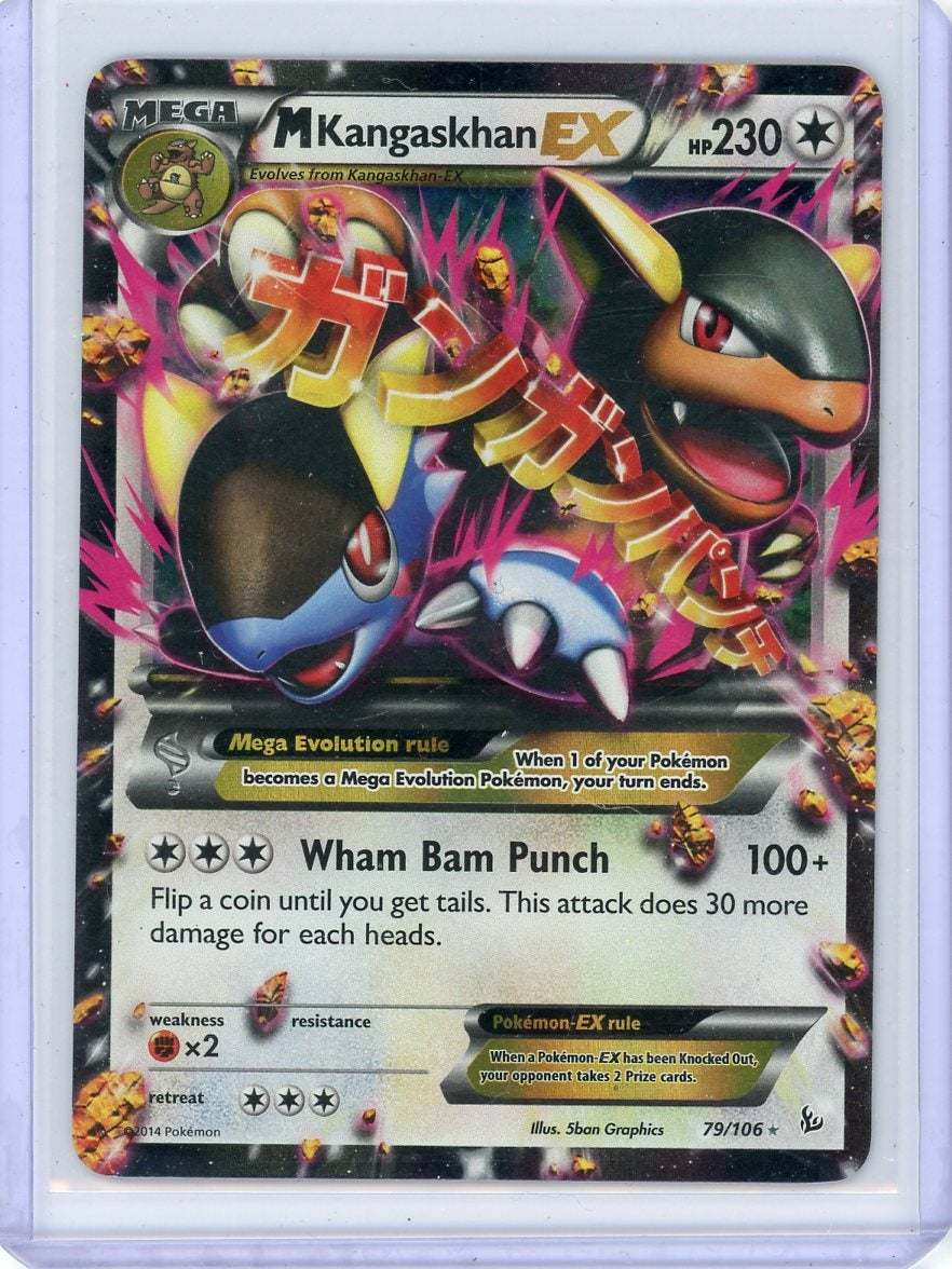 Mega Kangaskhan EX 2014 Pokemon Flashfire #79/106