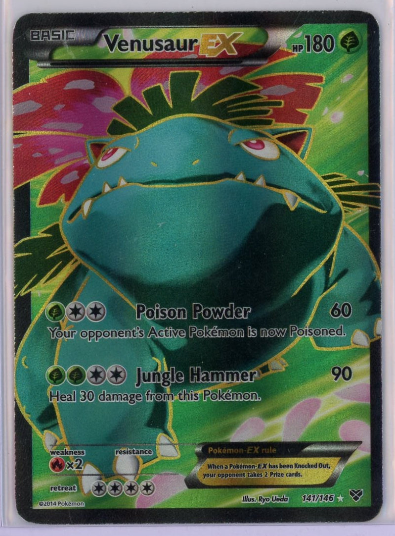 Venusaur EX Pokémon XY Base Set Ultra Rare #141/146 HP