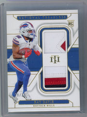 Ray Davis 2024 National Treasures Dual Patch RC #'d 29/35