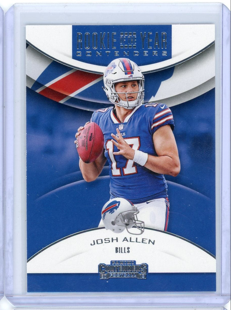Josh Allen 2018 Panini Rookie of the Year Contenders