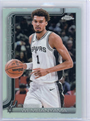 Victor Wembanyama 2025 Topps Chrome Refractor