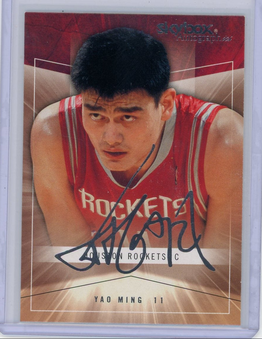 Yao Ming 2005 Skybox Autographics #35