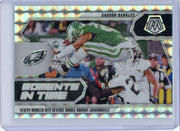 Saquon Barkley 2024 Panini Mosaic Moments in Time Silver Mosaic
