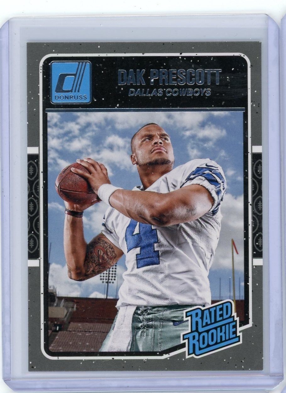 Dak Prescott 2016 Panini Donruss Rated Rookie