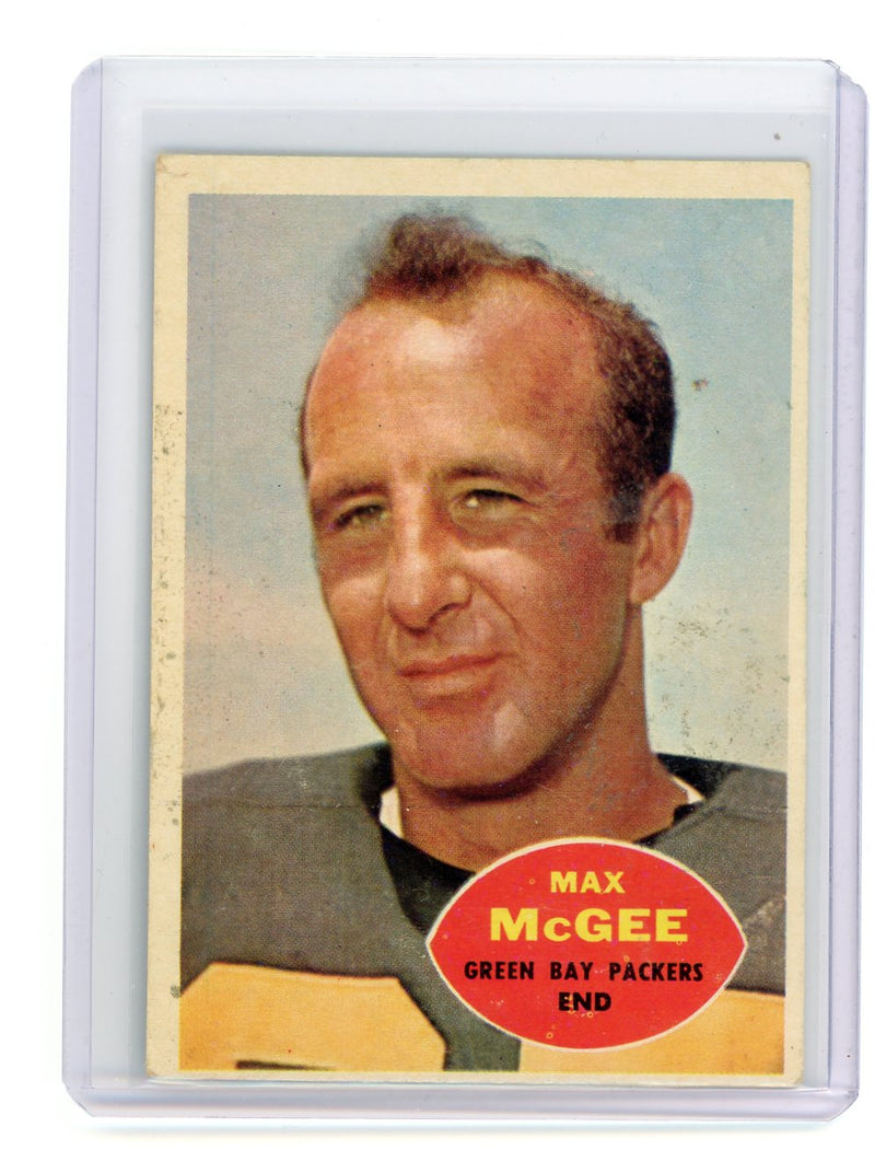 Max McGee 1960 Topps 