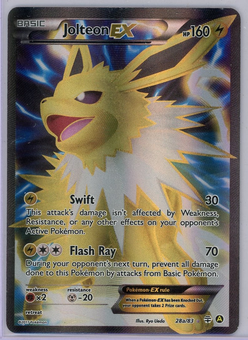 Jolteon EX Pokemon Alternate Art Promos #28a/83