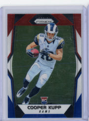 Cooper Kupp 2017 Panini Prizm Red White & Blue Rookie