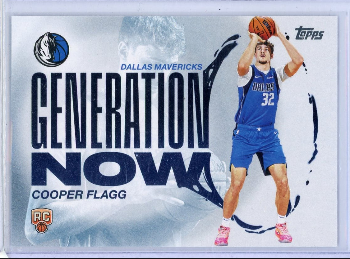 Cooper Flagg 2025-26 Topps Flagship Generation Now RC