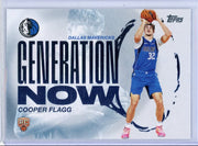 Cooper Flagg 2025-26 Topps Flagship Generation Now RC