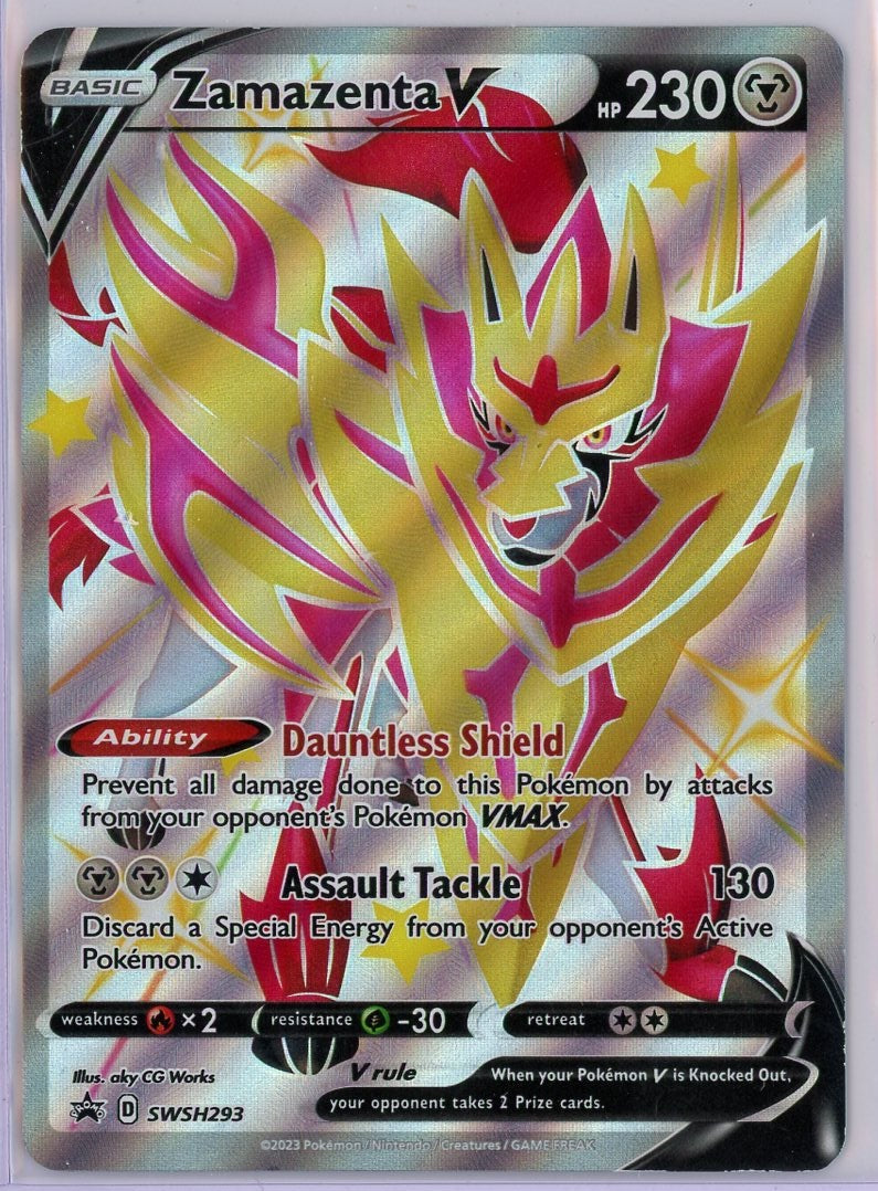Zamazenta V Pokemon Black Star Promo #SWSH293