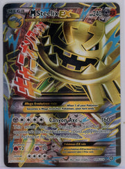 Mega Steelix EX Pokémon Steam Siege Full-Art #109/114 LP/MP