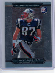 Rob Gronkowski 2010 Topps Platinum base RC