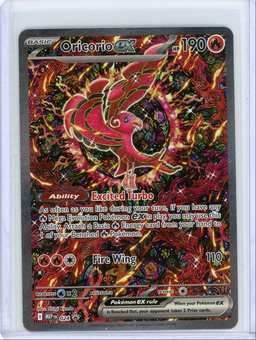 Oricorio ex Pokémon Black Star Promo #024