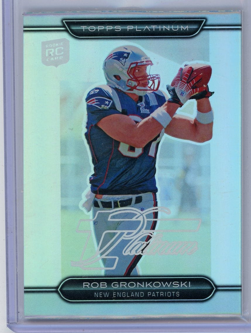 Rob Gronkowski 2010 Topps Platinum refractor RC