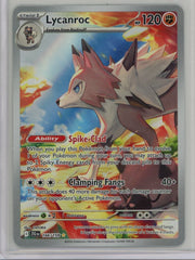 Lycanroc 2025 Pokemon Journey Together Illustration rare #166/159