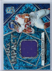 Saquon Barkley 2019 Panini Spectra Max Impact Patch #'d 29/99