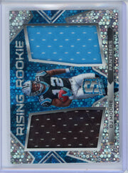 DJ Moore 2018 Panini Spectra Rising Rookie Patch #'d 22/99