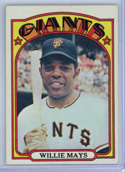 Willie Mays 1972 Topps #49