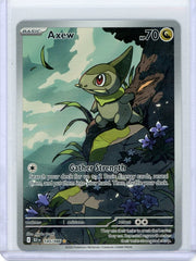 Axew 2025 Pokemon Black Bolt Illustration rare #145/086
