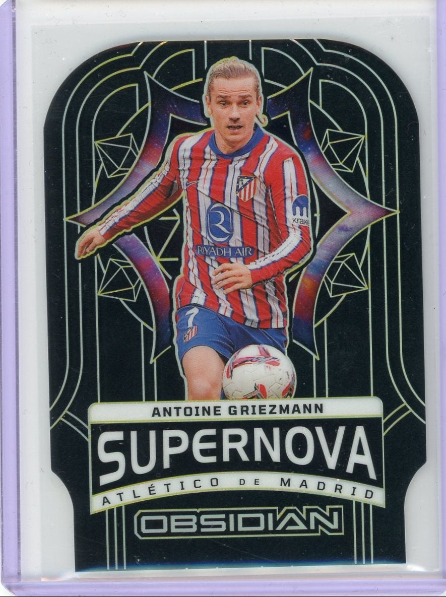 Antoine Griezmann 2025 Panini Obsidian Supernova #'d 04/10