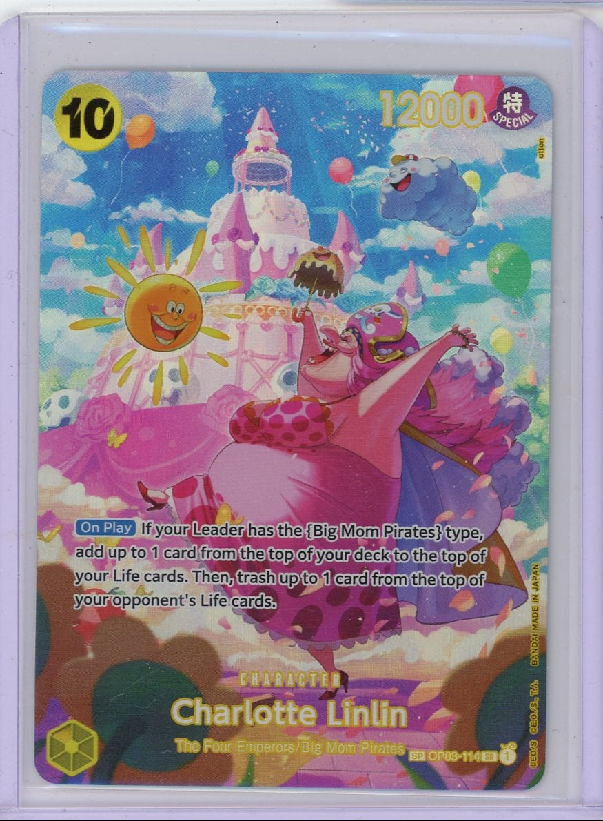 Charlotte Linlin One Piece Pillars of Strength SP SR OP03-114