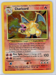 Charizard Pokémon Base Set Holo #4/102
